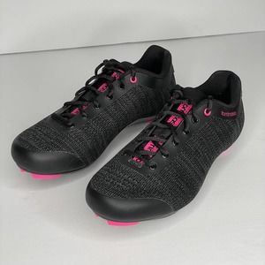 Tommaso Pista All Purpose Ready to Ride Indoor Cycling Shoes Size 7 Pink Cleat